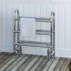 Painswick Traditional Floor Standing Heated Towel Rail