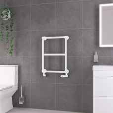 Stour Traditional Heated Towel Rail Matt White